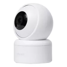 Cámara De Seguridad Doméstica Con Rotación De 360 Grados Color Blanco