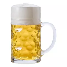 Vaso Shopero Gigante 1 Litro Libbey Oktoberfest Color Transparente