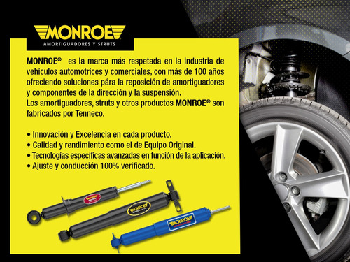 4 Amortiguadores Gas Reflex Dodge Dakota 05-09 Monroe Foto 4