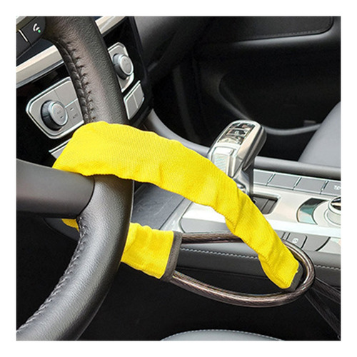 Steering Wheel Lock Seat Belt Lock Disposi Foto 4