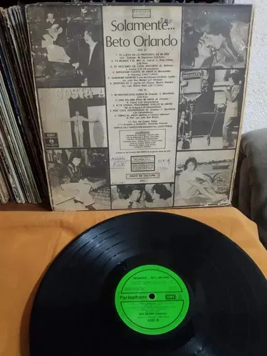 Beto Orlando - Solamente - vinilo 1973