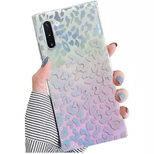 Funda Para Galaxy Note 10 Matte Shiny Leopard Pattern Che-02