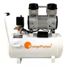 Compresor De Aire Eléctrico Portátil Orange Pumps Ld-1550 50l 1.5hp 127v 60hz Blanco