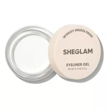 Sheglam Intensify Smudge-proof Eyeliner Gel Color Blanco Efecto Mate