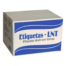 Etiquetas De Composição Lnt-3 - Caixa Com 500 Folhas