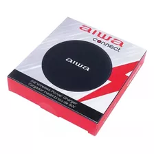 Carregador Indução Wireless Aiwa Awp2311b P/ Smartphones 5 Cor Preto