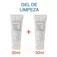 Kit C 2: Avon Renew Sabonete Gel Limpeza Facial 30g Cada