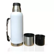 Termo Acero Inoxidable Kanson Para Mate 1 Lt Con Manija