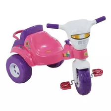 Triciclo Bebê Multifuncional Magic Toys Tico-tico Baby Rosa E Violeta