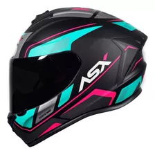 Capacete Moto Fechado Asx Diversos Graficos E Cores