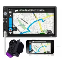 Radio Auto 2 Din Mirrorlink + Mando Al Volante Usb Bluetooth