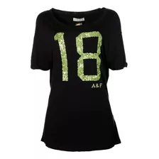 Camiseta Feminina Abercrombie & Fitch Brilhant 18 Original