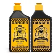 Kit Shampoo E Condicionador Danger - Barba Forte