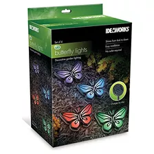 Juegos De Luces Mariposa, Conjunto De 4, Alimentados Po...