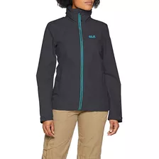 Chamarra Impermeable Jack Wolfskin Mujer Nieve Lluvia