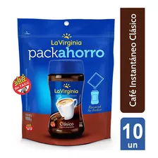 La Virginia Cafe Instantaneo Clasico Espuma Doypack 100g 10u