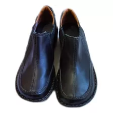 Zapato Marco Donatti Marròn Cosido Elàsticos Laterales Cod 6