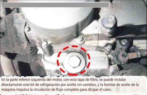 Kit De Radiador De Motor Enfriador Aceite Moto 125 Ml Cb Cg Foto 2