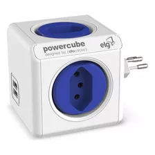 Filtro De Linha Powercube 4 Tomadas E 2 Usb Pwc-r4u ELG