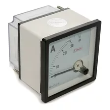 Amperimetro Analogico 72x72mm Medição Direta 30a