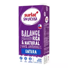 Leche Entera S Lactosa Surlat 1l ( 6uni) Super