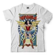 Remera Mujer Maravilla Wonder Woman Serigrafia Algodon