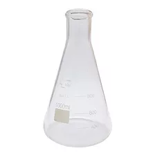 Erlenmeyer Vidrio Hda Boro 3.3 1000ml Importado