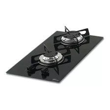 Fogão Cooktop Fischer 2 Bocas Gás Mesa Vidro