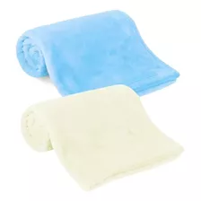 Cobijas Para Bebé Cobertor Suave Ligera Calientita 2 Piezas
