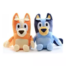 Boneca De Pelúcia Bluey E Bingo Para Crianças, 2 Peças