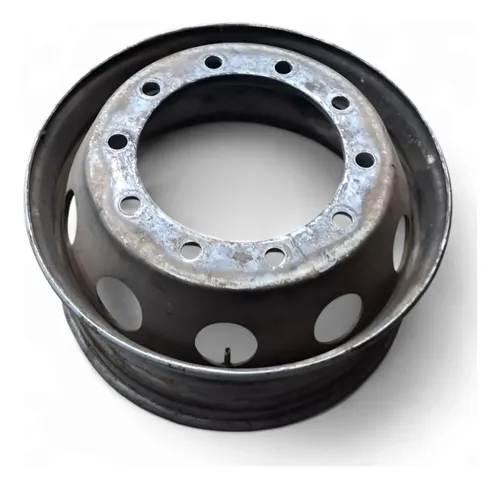 Roda Ferro 10 Furos 22.5×8.25 Scania Cinza-escuro