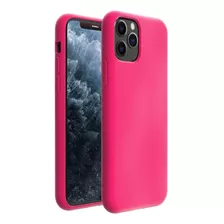 Funda Protectora De Silicona Para iPhone 11 Pro Max - Rosa