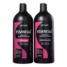  Kit Yenzah Essencial Shampoo E Condicionador Antifrizz