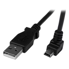 Cable Mini Usb De 1 M - A A Mini B En Ángulo Ascendente - Ca