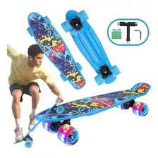 Patineta Skateboard Penny Tabla Skate Niño Con Rueda Luces