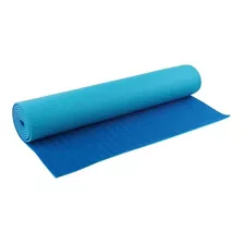 Blu Wellness Yoga Mat Double Color 6mm / Cian, Azul