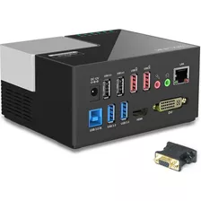 Estación De Acoplamiento De Vídeo Dual Wavlink Universal Usb