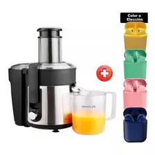 Extractor De Jugo Smartlife 800w Sl-je3700 + Auricular Inalá