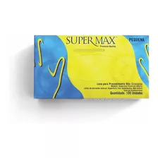 Luva Latex Supermax Com Pó Procedimento Medica Kit C/ 8 Cx