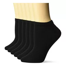 Calcetines Casuales De Corte Bajo Essentials Para Mujer, 6 P