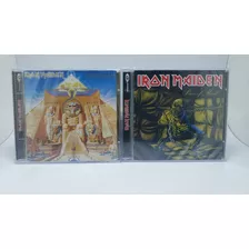 Kit 2 Cd Iron Maiden - Powerslave + Piece Of Mind Lacrado