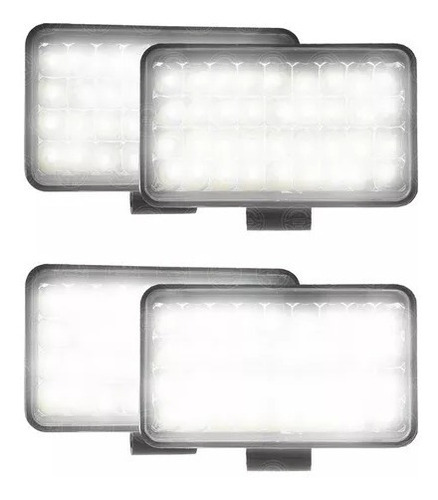 Par Faros 36 Led Rectangular Alta Baja Auxiliar 4x4 Defensa Foto 5