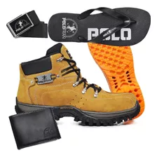 Kit Bota Masculina Tênis Adventure Botina + Brindes Oferta