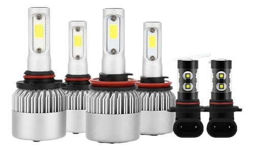 Kit De Focos Led 9005 H11 9145 Para Lincoln Aviator 03-2005 Lincoln Aviator