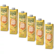 Jugo De Naranja Salustiana Pura Frutta 6 X 1 Litro