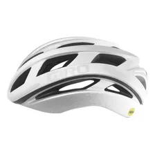 Casco Bicicleta Ruta Helios Spherical Mips Blanco Plata Giro