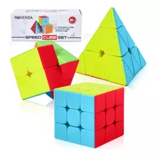 Cubo Rubik Roxenda Speed Cube Set, Magic Cube Set De 2x2x2