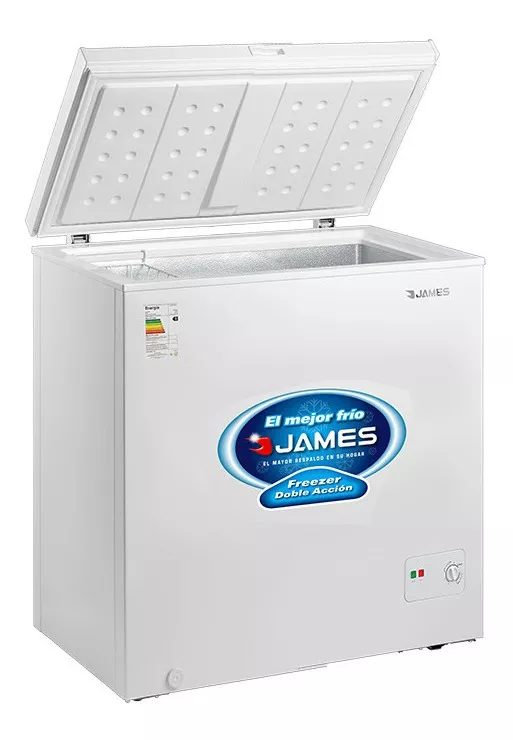 Freezer Horizontal James Fhj 210 Kt Doble Acción 198 Litros