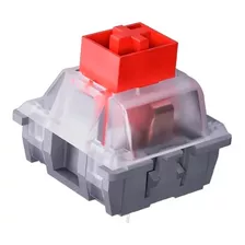 Kit 40 Switch Kailh Box Vsg Tkl Mecanico Pc Gamer 3 Pins Color Del Teclado Rojo