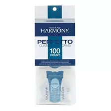 Molde De Unhas Nail Forms Harmony 100 Unidades